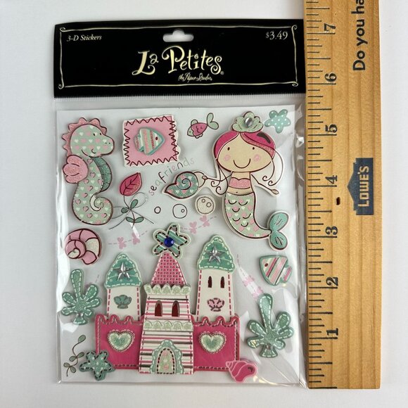 Princess-Themed 3D & Cardstock Stickers Bundle La Petites Recollections - Picture 4 of 4